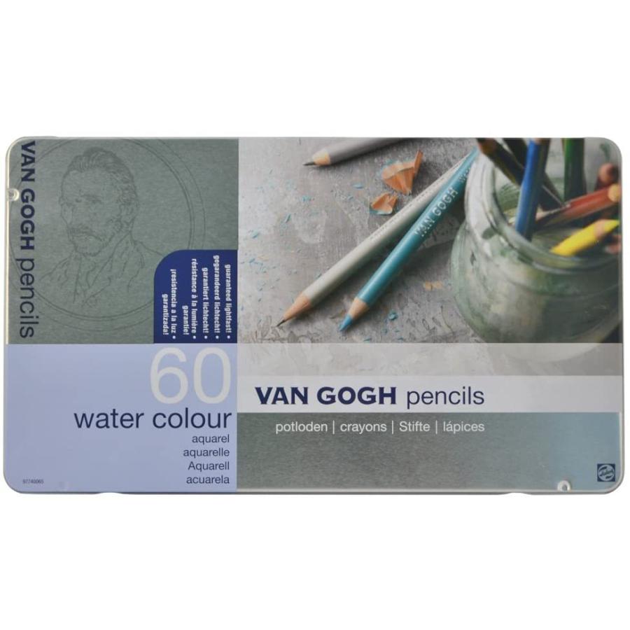 ターレンスジャパン] ヴァンゴッホ 水彩色鉛筆 60色 T9774-0065