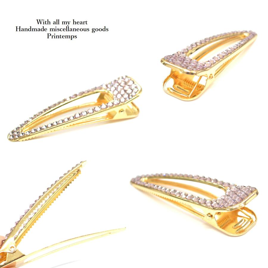 SWAROVSKI（スワロフスキー） ヘアクリップ 80×22mm PA SWAROVSKI