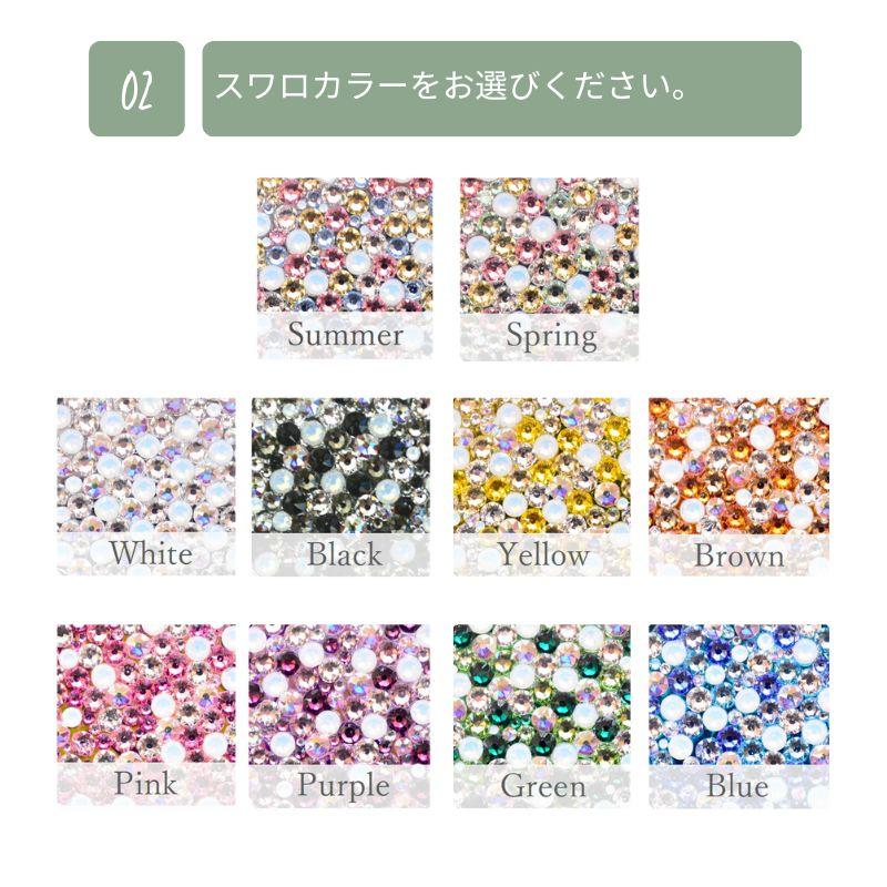 SWAROVSKI（スワロフスキー） ゴルフマーカー ミックスカラー クリップ