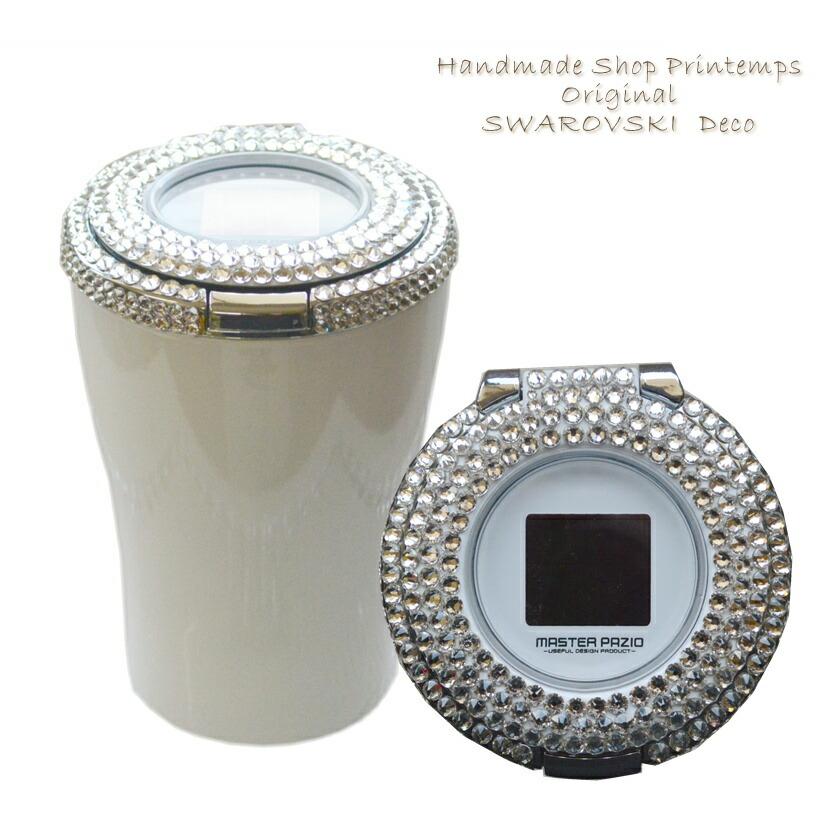 Swarovski One Color クリスタル ラウンド 車用灰皿 おしゃれ 吸殻入れ 灰皿 キラキラ かわいい Handmade Shop Printemps 通販 Yahoo ショッピング