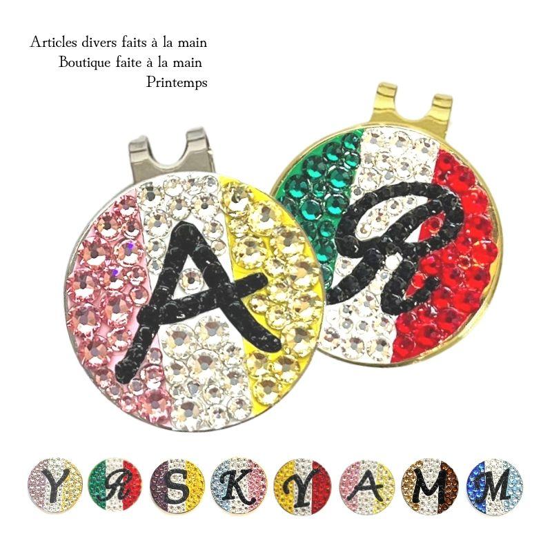 SWAROVSKI（スワロフスキー） 名入れ ゴルフマーカー 32mm 名入れ