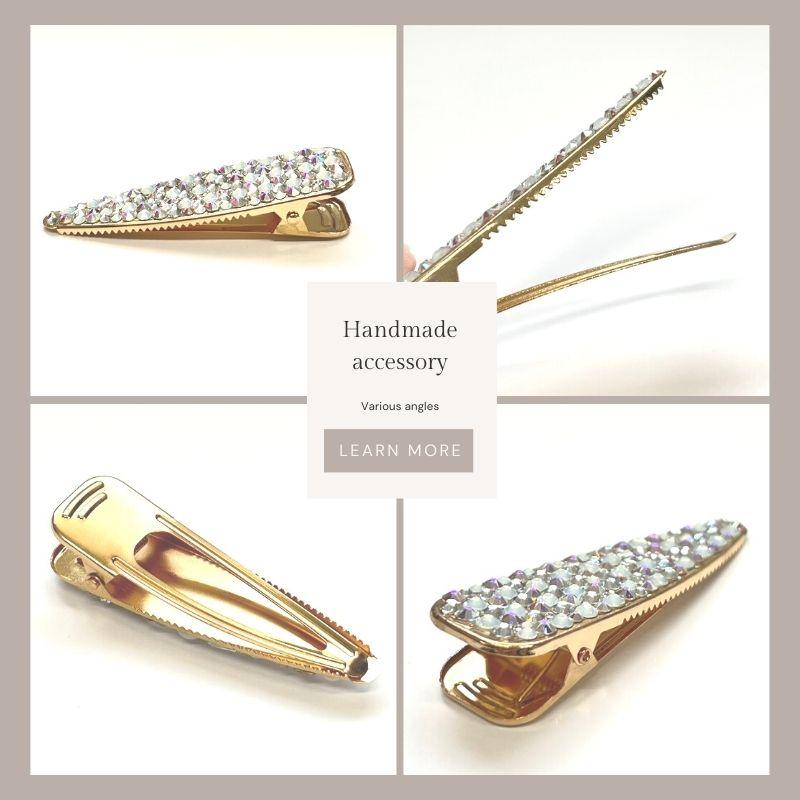 SWAROVSKI（スワロフスキー） ヘアクリップ 80×22mm ヘアアクセサリー