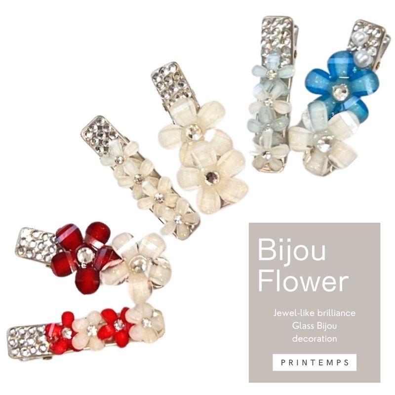 SWAROVSKI ビジューストーン ヘアクリップ Sサイズ スワロフスキー