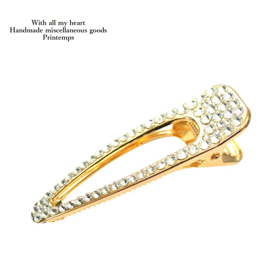 SWAROVSKI（スワロフスキー） ヘアクリップ 80×22mm PA SWAROVSKI
