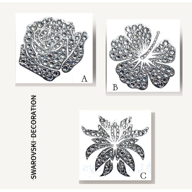 SWAROVSKI（スワロフスキー） デコシール フラワー 40mm ポイント