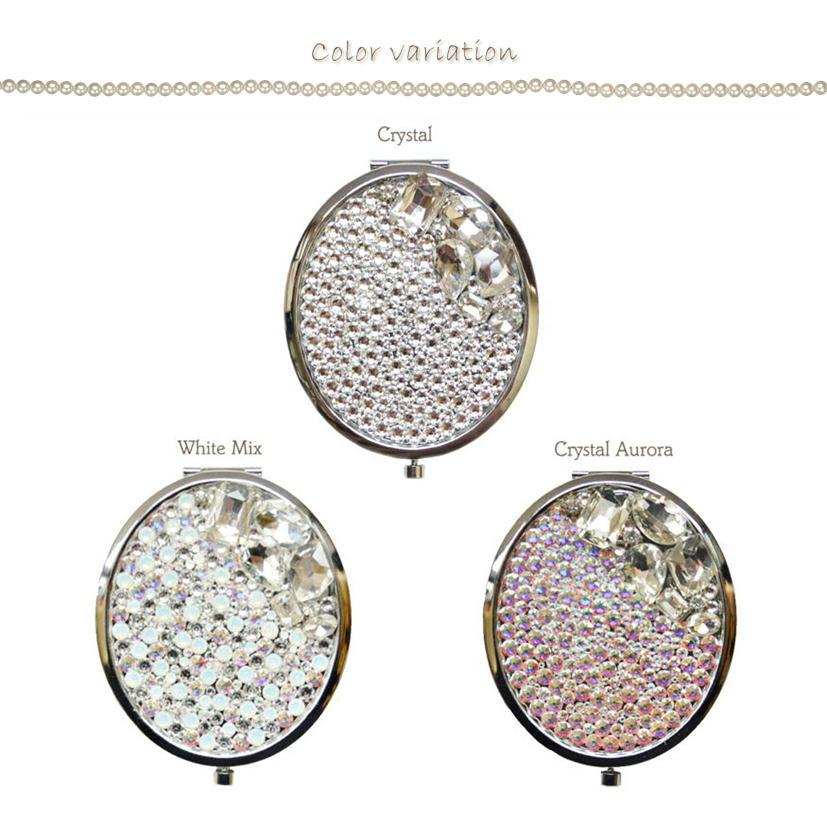 SWAROVSKI（スワロフスキー） ミラー ビジュー ワンプッシュ式
