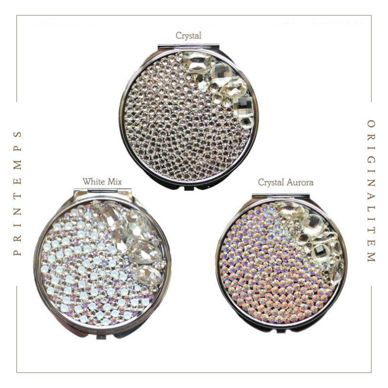 Swarovski 鏡 SWAROVSKI（スワロフスキー） コンパクトミラー ブランド ビジュー