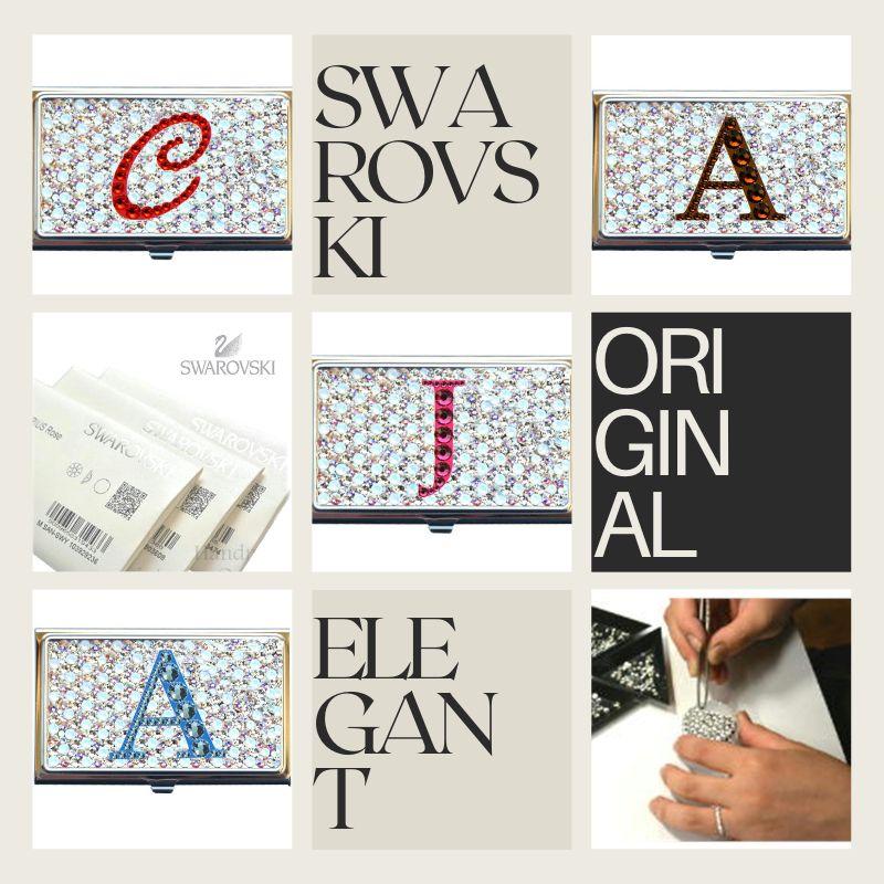 SWAROVSKI（スワロフスキー） カードケース キーホルダー セット