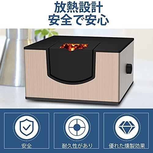 デポー Wancle 燻製器 スモーキングガン 食用燻製器 ポータブル 燻製機 自宅や屋外バーベキューなど 蓋 ウッドチップは含まない ゴールド Supplystudies Com