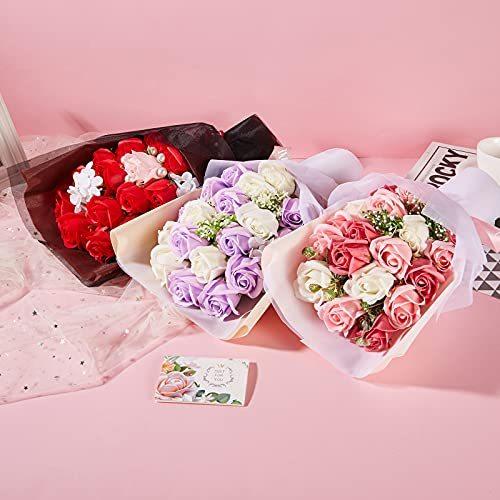 国内最安値 テレビゲーム Gift5 Purplewhite Popwown 花束 人気 バレンタインデー 母の日 誕生日 ソープフラワー ギフト プレゼント 枯れない花 石鹸花 記念日 開店祝い 結婚祝い お見 Www Centrodelmobilebassanese It