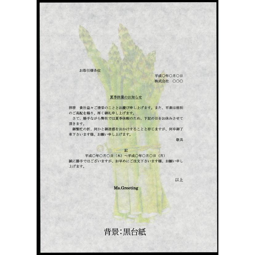 和紙（クリーム色） ミズ・グリーティング A4 50枚入　インクジェット・レーザー共用 クリックポスト全国無料配送 | 和紙のイシカワ | 03