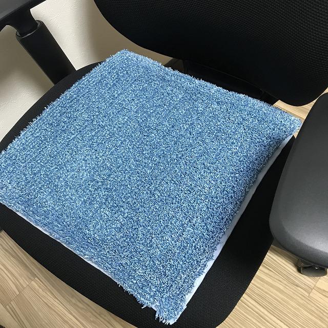 和紙タフト クッションシート & WA・ZA・FOO (わざふー)　４０ｃｍX４０ｃｍ　各色　メーカー直送品 |  | 01