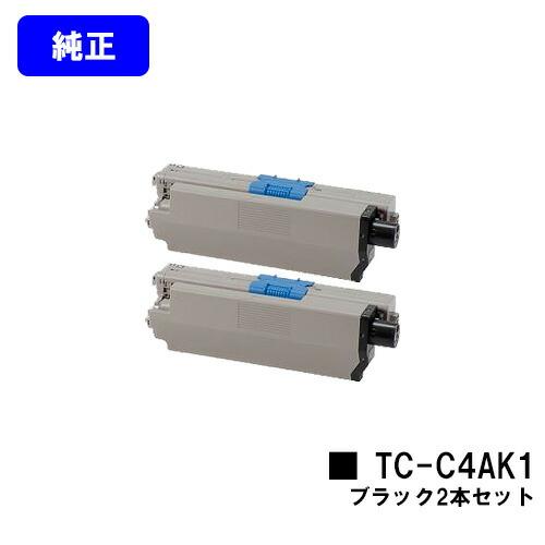 沖データ C332dnw/MC363dnw用トナーカートリッジ TC-C4AK1 ブラック