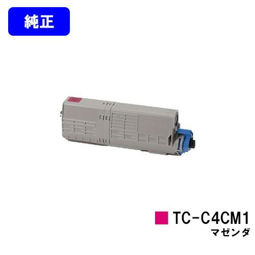 沖データ トナーカートリッジ OKI TC-C4CM1 楽天市場】【純正品】 沖 TC-C4CM1 トナーカートリッジ マゼンタ OKI