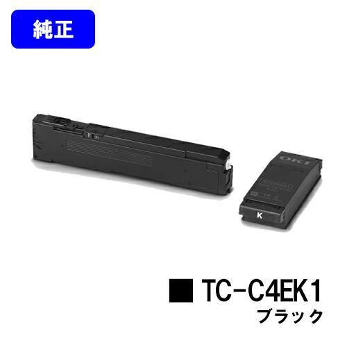 【新品未開封】OKI TC-C4EK1 トナーカートリッジ　ブラック 沖データ TC-C4EK1 ブラック OKI トナーカートリッジ 純正品 オキ 沖