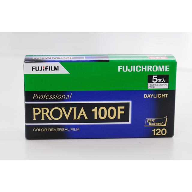 フジクローム リバーサルフィルム PROVIA100F 12枚撮/5本パック 