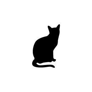 デコスタ 猫01 動物シルエットスタンプ小 Designstamp Neko01 Small プリントライyahoo 店 通販 Yahoo ショッピング