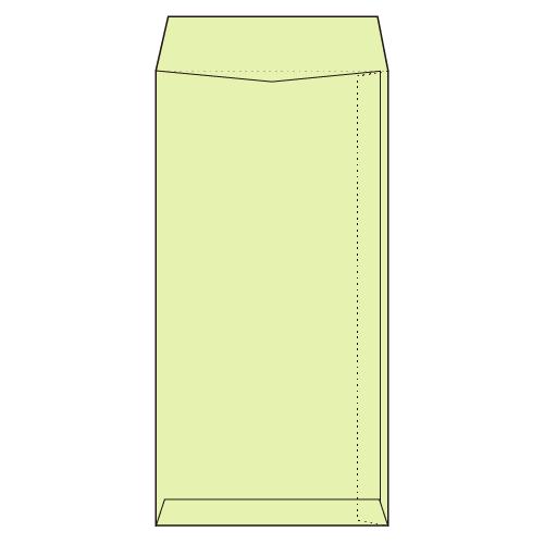 長3ソフトカラー封筒 ウグイス 中厚口 スミ貼 枠ナシ 1000枚/箱 161326 キングコーポレーション｜printry｜04