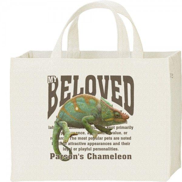 パーソン カメレオン/ペット シリーズ/キャンバスバッグ・スクエア　カレッジバッグ | 