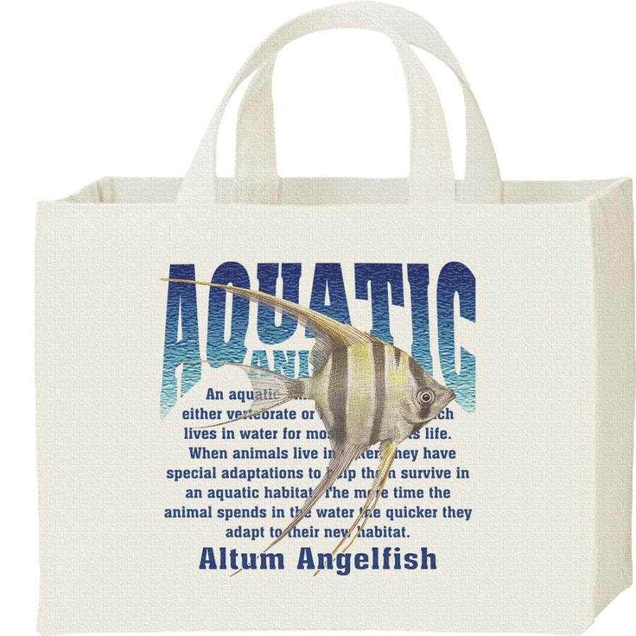 アルタム・エンゼル（水棲生物シリーズ）/キャンバスバッグ・スクエア　カレッジバッグ | 