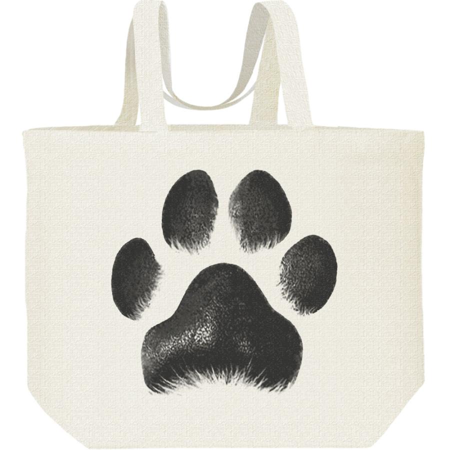 犬の肉球/キャンバスバッグ・L　エコバッグ | 