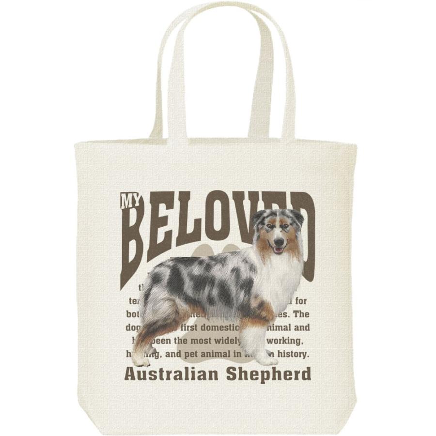 オーストラリアン シェパード（愛犬シリーズ）/キャンバスバッグ・M　トートバッグ | 