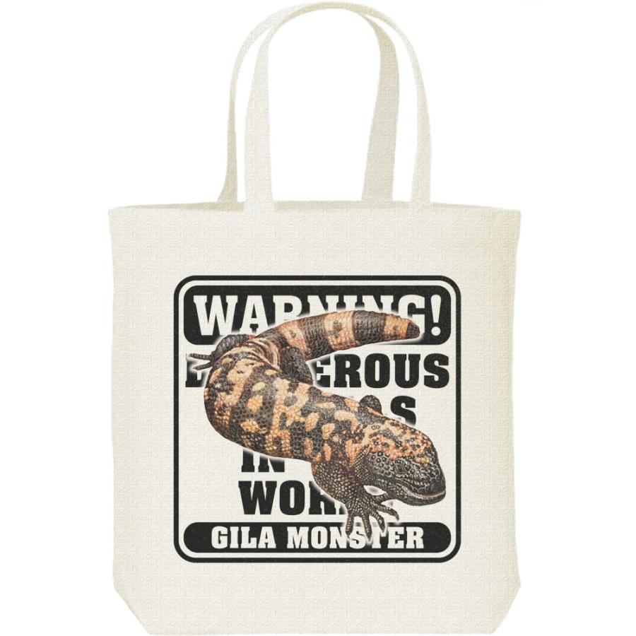アメリカ ドクトカゲ/危険生物シリーズ/キャンバスバッグ・M　トートバッグ | 