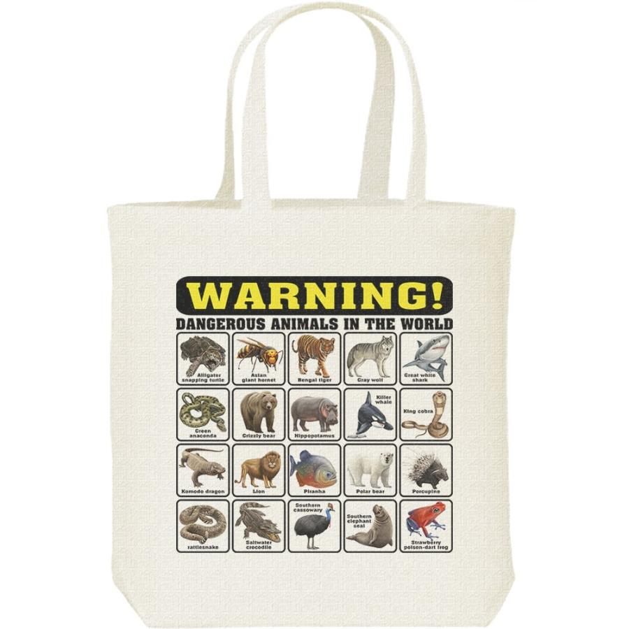 世界の危険生物/キャンバスバッグ・M　トートバッグ | 