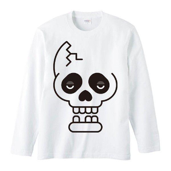 ドクロ（ファニーフェイス・どくろ）/長袖Ｔシャツ |  | 01