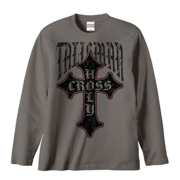 ホーリー・クロス（十字架モチーフ）/長袖Tシャツ : MYDS - 通販