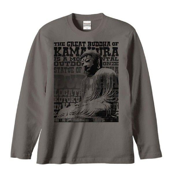 鎌倉の大仏（だいぶつ）/長袖Tシャツ : MYDS - 通販 - Yahoo!ショッピング