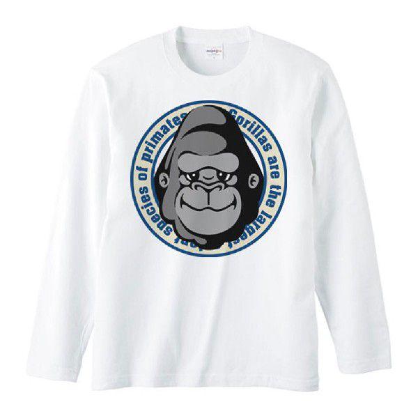 ゴリラ（マンガタッチ ごりら）/長袖Ｔシャツ |  | 01
