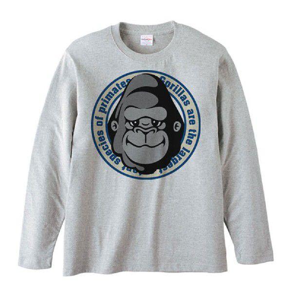 ゴリラ（マンガタッチ ごりら）/長袖Ｔシャツ |  | 02