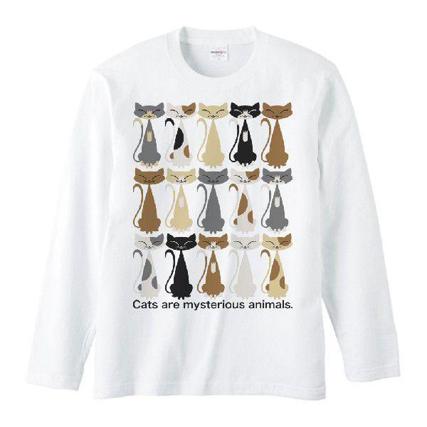 猫（ミステリアス キャット）/長袖Ｔシャツ | 