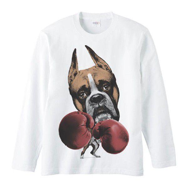 リアルディール・ボクサー（拳闘 犬）/長袖Ｔシャツ |  | 01