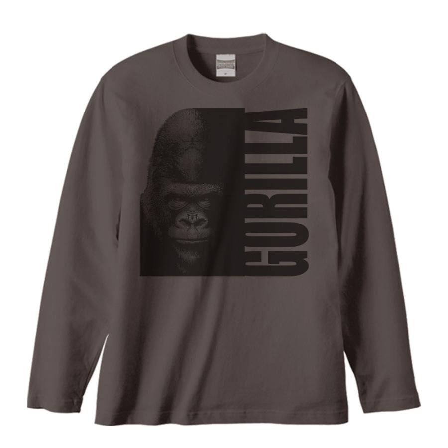 ゴリラ&ロゴ（ごりら）/長袖Ｔシャツ |  | 03
