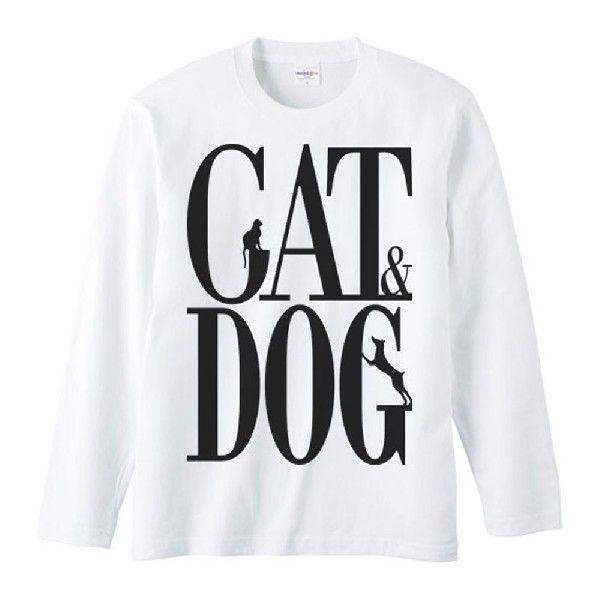 キャット＆ドッグ（犬猿の仲）/長袖Ｔシャツ |  | 01