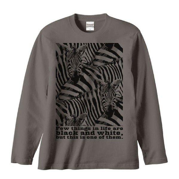 シマウマの群れ（白黒つけられる縞馬）/長袖Ｔシャツ |  | 02