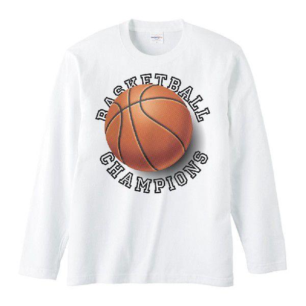 バスケットボール（トロンプルイユ）バスケ/長袖Ｔシャツ |  | 01