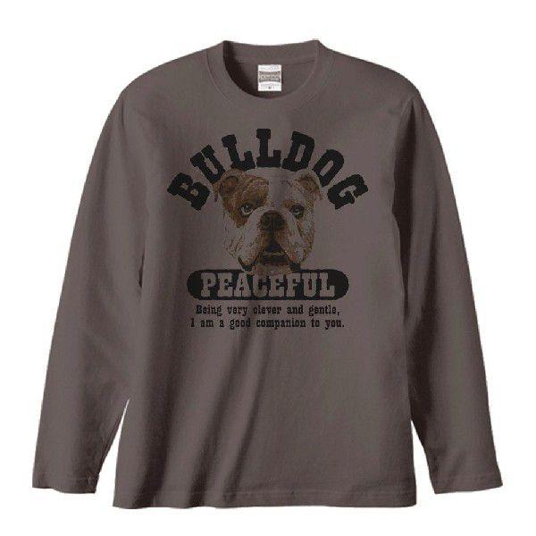 穏やかブルドッグ（ぶるどっぐ）/長袖Ｔシャツ |  | 02