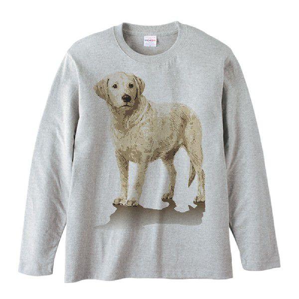 ラブラドール レトリバー（ペイントタッチ）れとりばー/長袖Ｔシャツ |  | 01