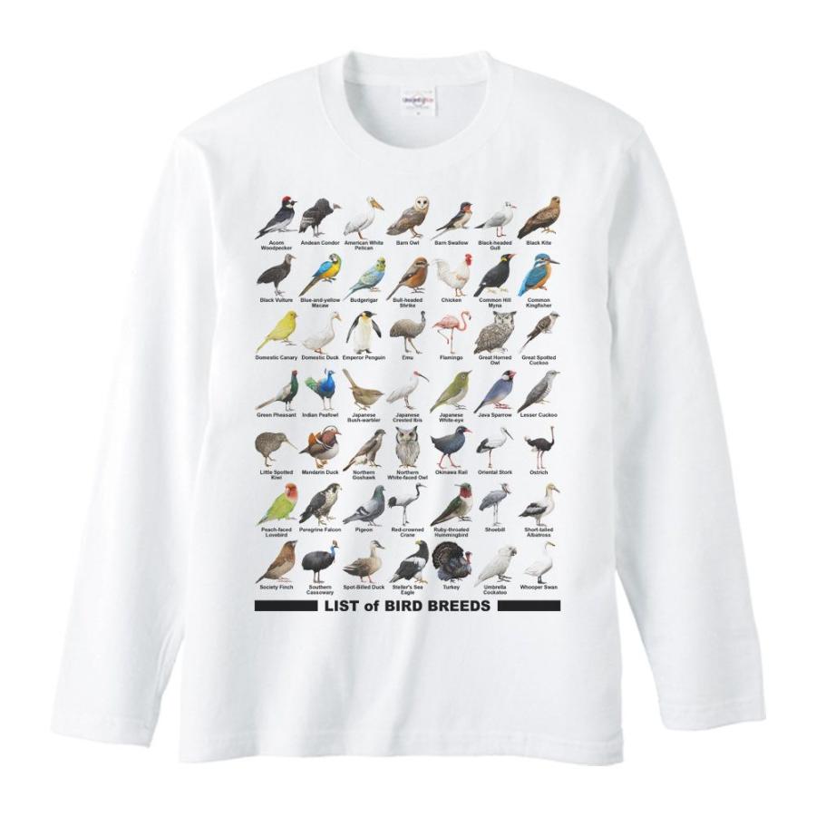 鳥のリスト/長袖Ｔシャツ | 