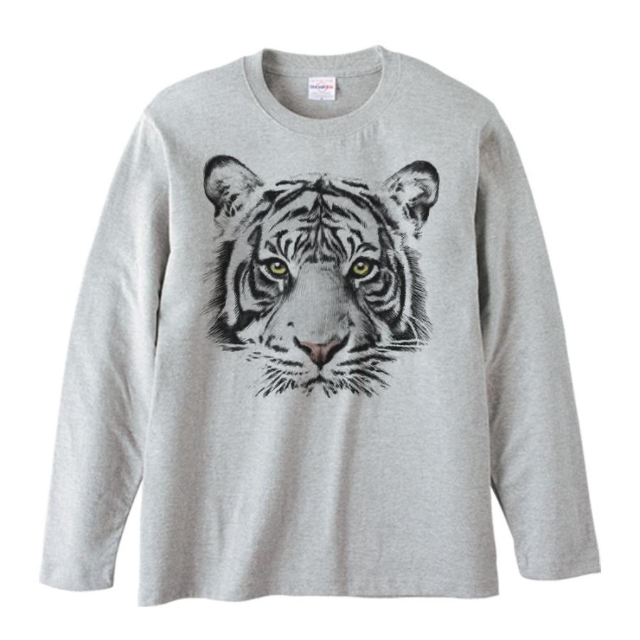 虎の顔/長袖Ｔシャツ |  | 01