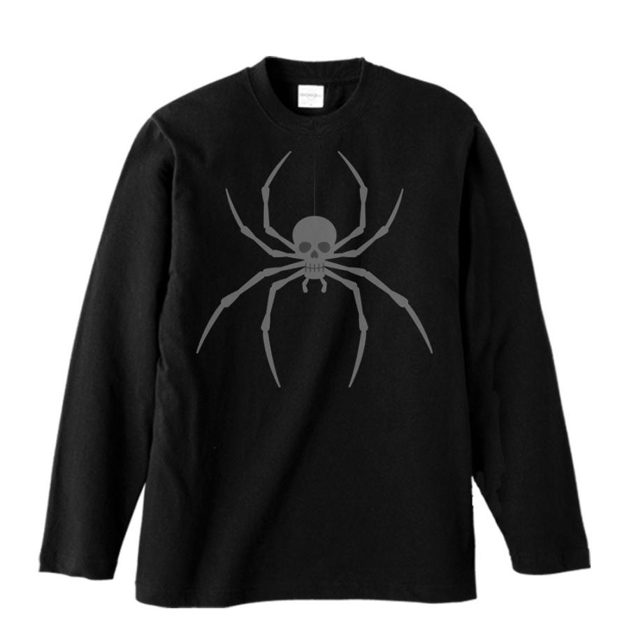 ドクロ蜘蛛（クモ）/長袖Tシャツ : MYDS - 通販 - Yahoo!ショッピング