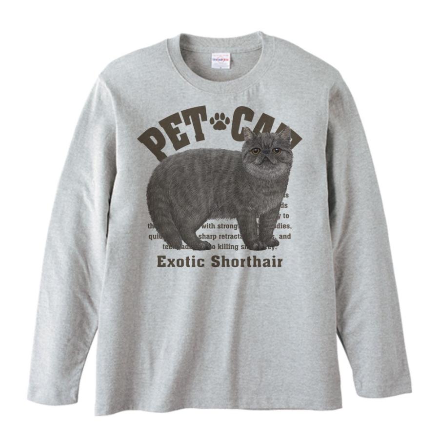 エキゾチック ショートヘア（愛猫シリーズ）/長袖Ｔシャツ | 