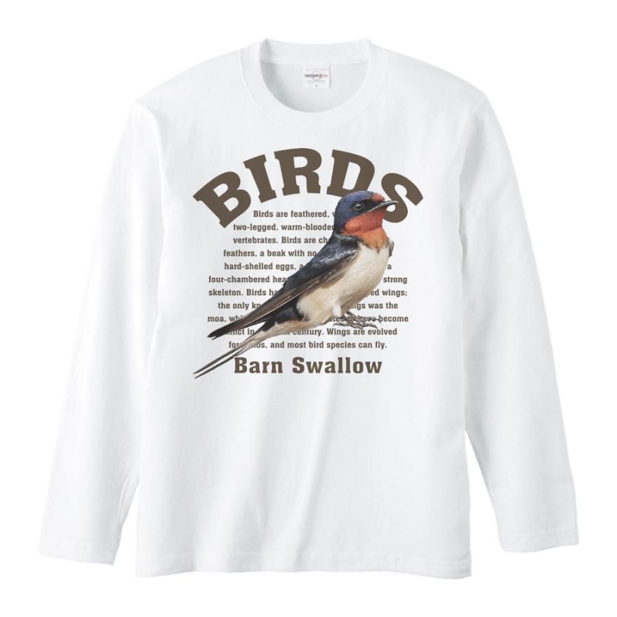 燕（ツバメ）鳥シリーズ/長袖Ｔシャツ |  | 01