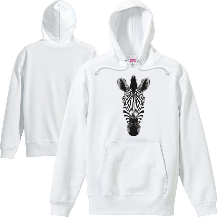 シマウマの顔 パーカー Pk380 Myds 通販 Yahoo ショッピング