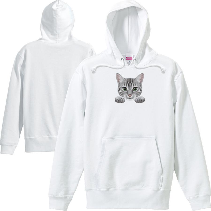 猫の顔・クラシックタビー（アメショ）/パーカー |  | 01