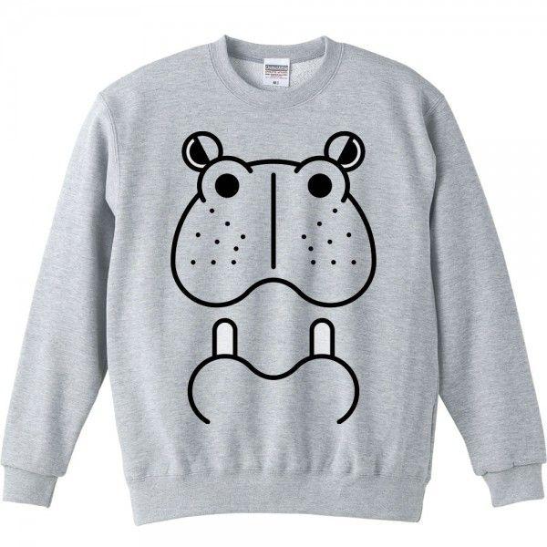 カバ（河馬）ファニーフェイス・かば/トレーナー |  | 01