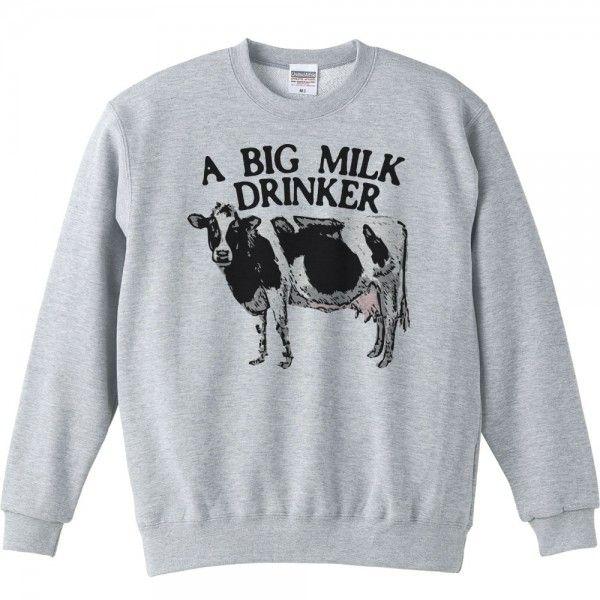 牛（ホルスタイン）ミルク大好き/トレーナー |  | 01